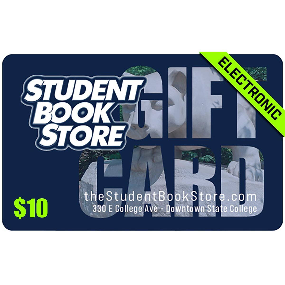 $10 SBS Electronic Gift Card